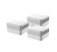 STRONG - Kit 3 Pezzi Sistema Wi-Fi Mesh AX3000 Dual Band Supporta Tecnologia MU-MIMO e OFDMA 2.4 GHz e 5 GHz Colore Bianco