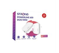 Strong - Kit Di 2 Adattatori Powerline 600 Mini Pl600mduo-bianco Strong