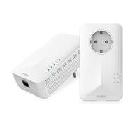 STRONG - Kit Powerline Wi-Fi 1000 UE V2 1x Adattatore Powerline Wi-Fi 1000 + 1x Adattatore Powerline 1000 Bianco 2 pz