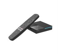 STRONG - Box Streaming Android TV 4K UHD - Leap-S3 Pro - Wifi 6 1200 Mbps - Chromecast integrato - Compatibile con Assistente vocale Google - Dolby Atmos e Dolby Vision - Facile da installare - Nero