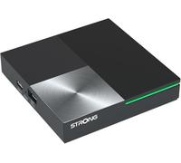 STRONG Leap-S3 Pro Streaming Box 4K UHD Google TV Con Porta Ethernet, Android 12, 4GB RAM + 32GB Memoria, Wi-Fi 6, Chromecast Integrato, Controllo Vocale Google, Dolby Audio & Dolby Vision