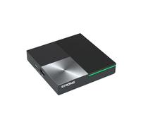 STRONG Leap-S3 Pro Streaming Box 4K UHD Google TV Con Porta Ethernet, Android 12, 4GB RAM + 32GB Memoria, Wi-Fi 6, Chromecast Integrato, Controllo Vocale Google, Dolby Atmos & Dolby Vision