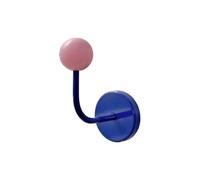 Strong Magnetic Hooks Utility Hangers, Single Organizer, Storage Solution | Colorful Ball Utility Hangers for Coat,Towels,Clothes,Hat,Scarf,Robe,Keys,Bags,Purse,Closet,Cruise Cabins,Locker,Too