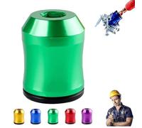 Strong Magnetic Screw Ring, 3-in-1 Screwdriver Head Magnetic Ring Head, Powerful 1/4 Inch Universal Tool Fits Most Hex Screwdrivers and Power Bits, Save Time and Boost Precision (GREEN)