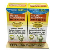 Strong Miyarisan Clostridium butyricum 1200 compresse nuovo set di 2