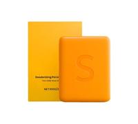 Strong Odor Removal, Persimmon Body Soap, Versatile with Deodorizing Feature, Botanical Extract Bar, Cleansing Formula with Gentle Design, Travel Accessory for Seniors and Teens