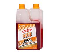 STRONG OLIO K70 MIX SINTETICO MOTORI 2T 1 LITRO CON DOSATORE R331158 API TC+