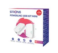 Strong POWERL1000DUOMINI kit 2 pz powerline 100o. Internet ovunque 2 pezzi 1000