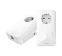 Strong Powerline (V2) 1000 - Kit di 2 adattatori CPL da 1000 Mbit/s per espandere la rete, streaming video HD, risparmio energetico, compatibile con HomePlug AV, bianco