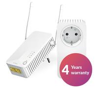 Powerline Wi-Fi 600 Kit V2 Range di 300 metri Plug & Play