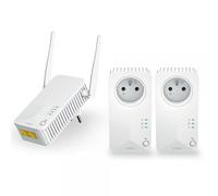 Strong Powerline WiFi 600 Triple Pack V2 600 Mbit/s Collegamento ethernet LAN Wi-Fi Bianco 3 pz