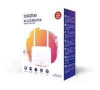 STRONG ROUTER PORTATILE 4G LTE 300MBIT/S 1 LAN FUNZIONA CON QUALSIASI SIM BIANCO