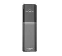 STRONG S-19 Power Bank Portatile 12000mAh, Ricarica Rapida 176W con USB-C 140W PD 3.1 + UFCS, Display TFT, Compatibile con iPhone 16, Galaxy S24, MacBook, iPad, Per Viaggi & Approvata per Aereo