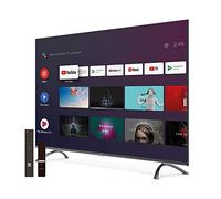 Strong - Smart Android TV 4K UHD con DVB-T2/C/S2, 50 Pollici, Nero/Argento