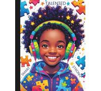 Strong Smart Talented Wide Ruled Composition Notebook for Kids: Inspiring 100-Page Writing Journal with Uplifting Quotes for Elementary School Girls ... 8.5x11 Lined Notebook for Daily Encouragement