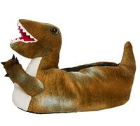 Strong Souls Pantofole per bambini T-Rex a forma di dinosauro, 3D, in pile, Multi, 34 EU