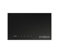 STRONG SW5000M, Switch Ethernet 5 Porte Gigabit, Sdoppiatore Rete RJ45, Plug & Play, Montaggio Desktop o a Parete, Metallo