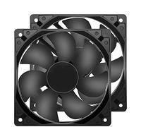 Strong ultra ventole 12025 120 x 120 x 25 mm 12 cm 120 mm computer ventola di raffreddamento DC 12 V ventola di raffreddamento per computer custodia 2PIN 2 Wire 1600RPM 130 CFM 2-pack