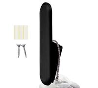 Strong Wall Hooks, Removable Coat Hanger, 10.7x2.5x5cm Adhesive Hooks with Heavy-Duty Hold, Durable ABS Mount, Indoor Hook with Sleek Design, Organizer Hook for Towel and Bag