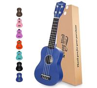 Strong Wind Soprano Ukulele 53,3 cm Principianti Uke Hawaii Bambini Chitarra Con Gig Bag Per Bambini Principianti Studenti Blu