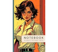 Strong Women Save Lives: Retro Female Nurse & EMS Notebook | Grid Journal for EMTs, Paramedics, Nurses & Nursing Students | Clinical Notes, Emergency Response, Shift Log & Healthcare Hero Gift