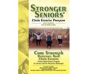 Stronger Seniors Core Strength DVD-Resistance Band Exercise Program developed by Anne Burnell, Instructor at the
