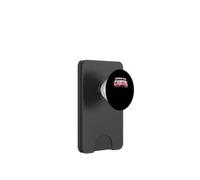 Stronger Than Cancer con nastro rosa per il cancro al seno PopSockets PopWallet per MagSafe
