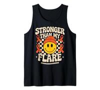 Stronger Than My Flare Groovy Psoriasis Awareness Canotta