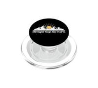 Stronger Than the Storm Christian Bible Verse Proverbs 31 25 PopSockets PopGrip per MagSafe