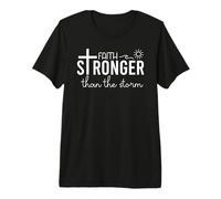 Stronger Than The Storm Christian Faith Over Fear Psalm 93 4 Maglietta Premium