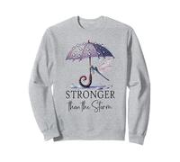 Stronger Than the Storm Psalm 93 Christian Purple Dragonfly Felpa