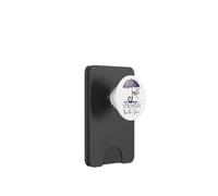 Stronger Than the Storm Psalm 93 Christian Purple Dragonfly PopSockets PopWallet per MagSafe