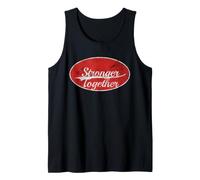 Stronger Together Retro Athletic Team Varsity Canotta