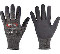 stronghand 12 paia di guanti antitaglio Optiflex Soft Cut 5, nero/nero