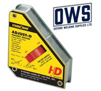 Stronghand Adjust-O Magnete Quadrato con Acceso/Spento Interruttore Piccolo Mig