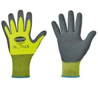 stronghand Guanto da lavoro FLEXTER giallo neon/grigio, CAT 2 9 nessun colore