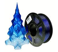 Stronghero3D PETG - Filamento per stampante 3D da 1,75 mm, gradiente multicolore, blu, 1 kg, precisione +/- 0,05 mm per ender3 Cr10
