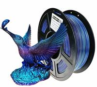 Stronghero3D PLA - Filamento per stampante 3D, 1,75 mm, Vertigo Galaxy Rainbow Multicolor, precisione +/-0,05 mm, peso netto 1 kg per Ender3 Prusa