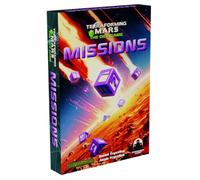 Terraforming Mars: The Dice Game - Espansione Missioni | Nuove missioni, Dadi di influenza viola, Corporazioni e carte progetto | Componente aggiuntivo del gioco di strategia