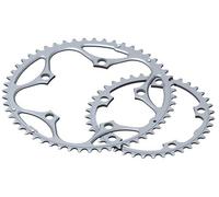 Stronglight 110PCD Type S - 5083 Series 5-Arm Road Silver Chainrings 34T-44T - 4