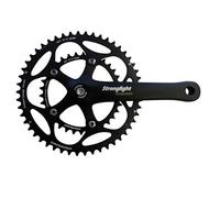 Stronglight Impact Alloy 110PCD 34/48 Chainset 170mm Crank in B CYCLING AC NUOVO