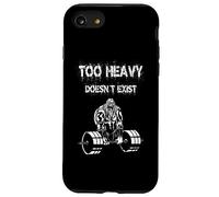 Strongman vestito troppo pesante non esiste bodybuilder Custodia per iPhone SE (2020) / 7/8