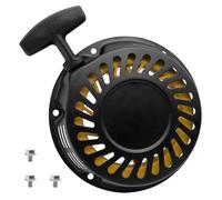 Strongthium Avviamento a corda per motori a benzina da 5,5 CV - 6,5 CV, avviamento inverso, avviamento manuale per generatori di corrente, Go Kart, moto, generatori, motori OHV (nero non HEMI)