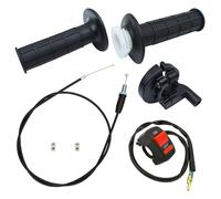Strongthium Set di mini bici da 22 mm (7/8") con manici per ATV Quad, Coleman Powersports 196cc/212cc, CT200U/CT200U-EX, Baja MB165/MB200, SSR125, CRF50 Pit e Dirt Bikes