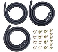 Strongthium Set di tubi per benzina, 5 mm, 8 mm, con morsetti, adatto per Stihl MS 170 MS 180 FS 38 FS 55, compatibile con Briggs & Stratton, Husqvarna tosaerba