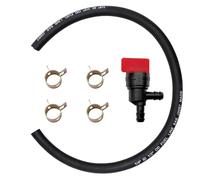 Strongthium Tubo per benzina da 6 mm (1/4"), set con rubinetto del carburante, compatibile con Briggs & Stratton 450E 500E 625E, adatto per tosaerba AL-KO Einhell trattorino