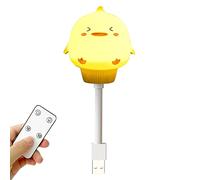 Stronrive Luce Notturna per Bambini,Lampada da Notte USB con Telecomando Cartoon Cat Duck - Lampada da Notte a LED Calda da Comodino, Regalo di Natale per la Decorazione della Stanza della Luce