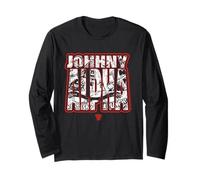 Stronzio Cane Johnny Alpha Testo Rosso 2000 AD Comic Maglia a Manica