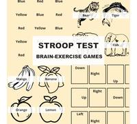 Stroop Test: Brain-Exercise Games For elderly people, Help Refresh Memory and Perception