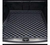 StRoux Auto Tappetino Bagagliaio per BMW X2 (U10) 2023 2024, Pelle Fodera Vassoio Portabagagli Tappeto Copri Vasca Baule AntiGraffio Antiscivolo Protezione Interni Accessori,C/Black-Blue